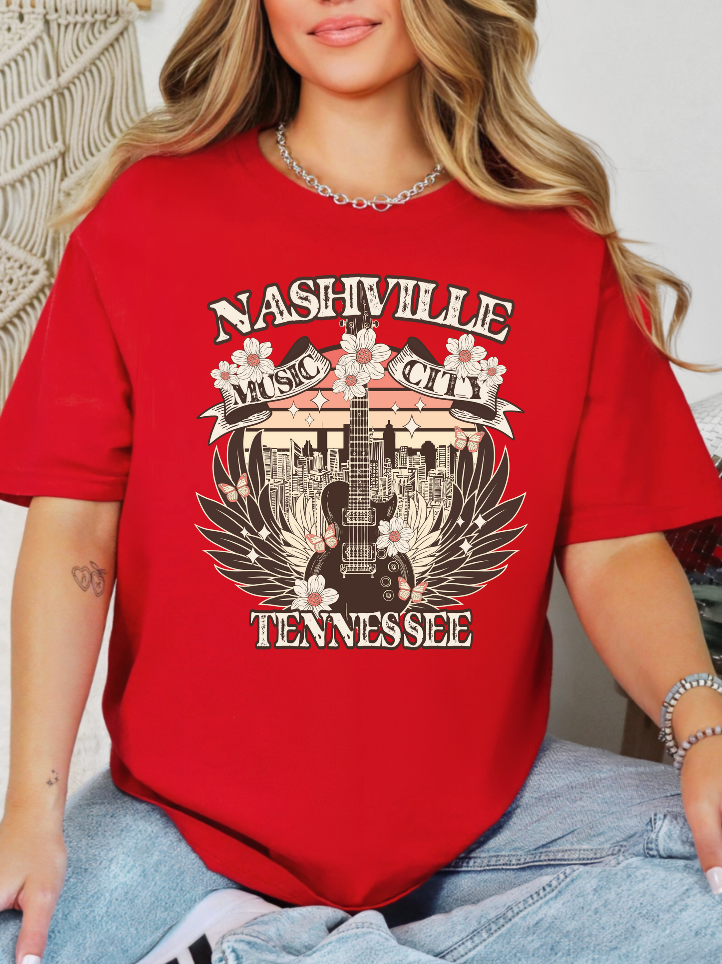 Nashville Music City Graphic
