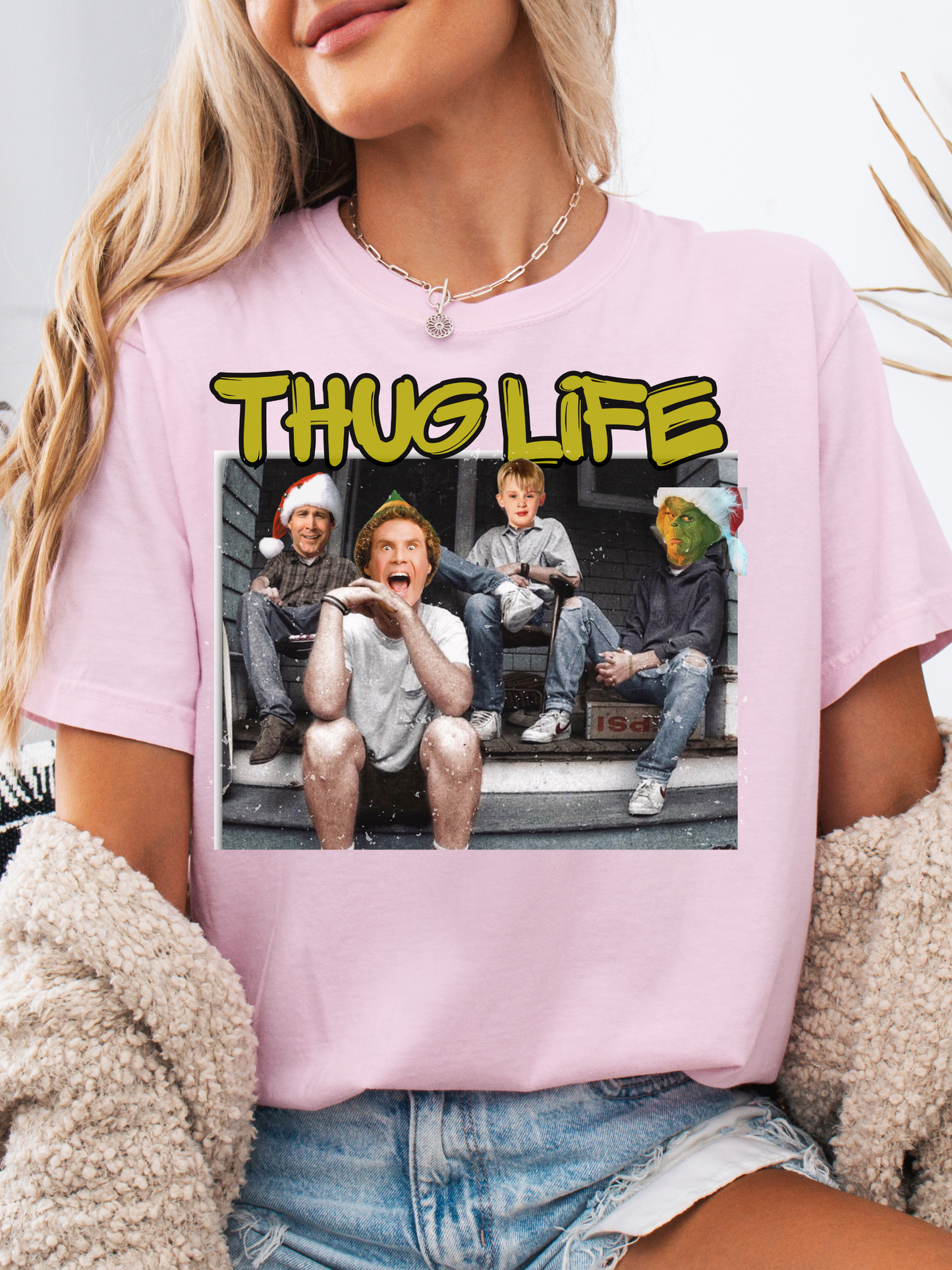 "Thug Life" Christmas Graphic