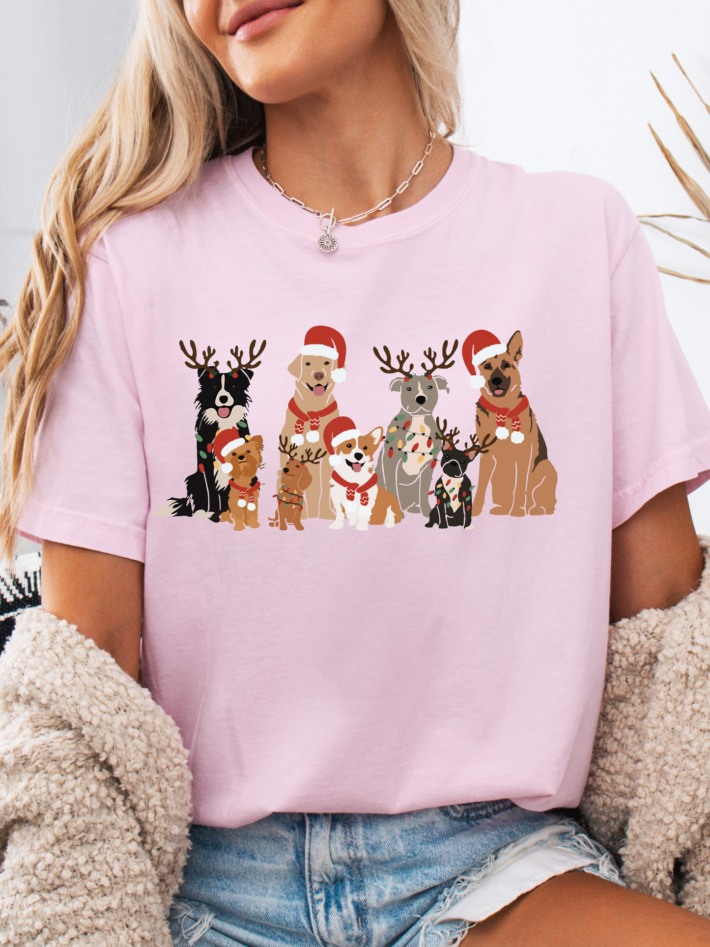 Holly Jolly Pups Graphic