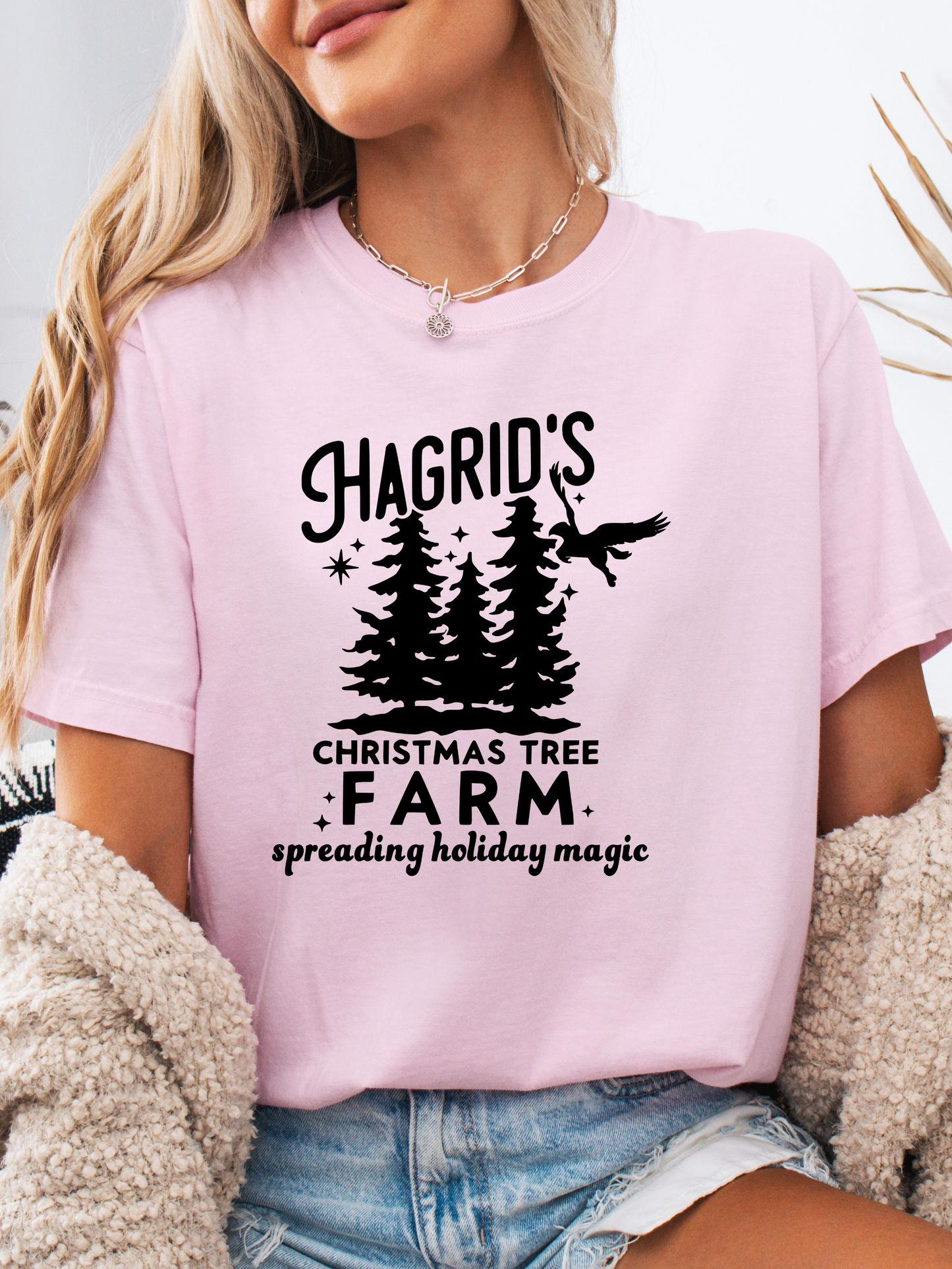 Hagrid's Christmas Farm Graphic