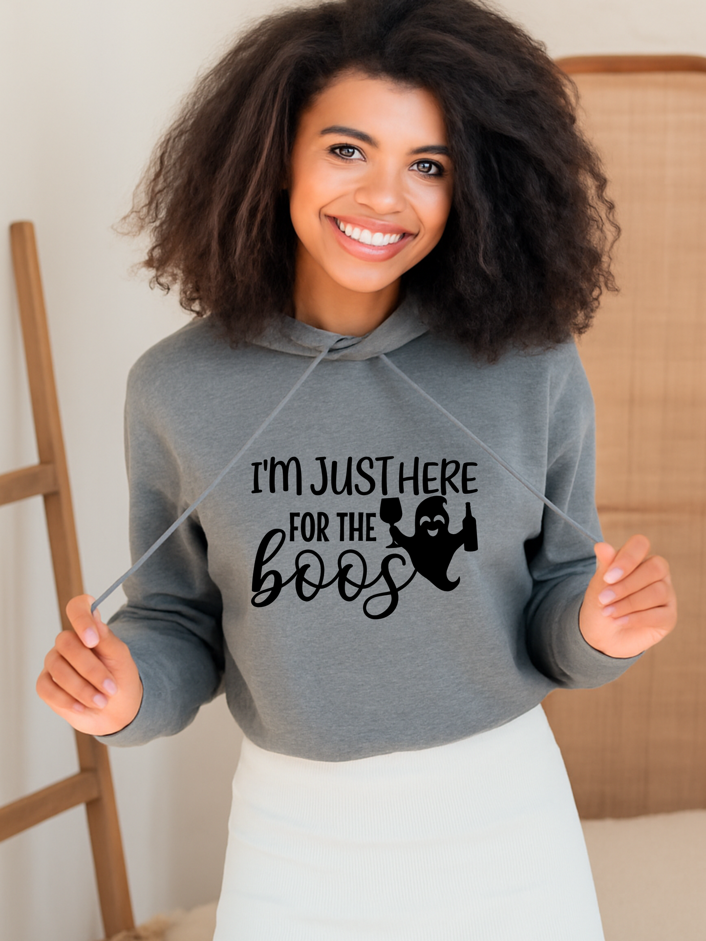 I'm Just Here For The Boos Graphic