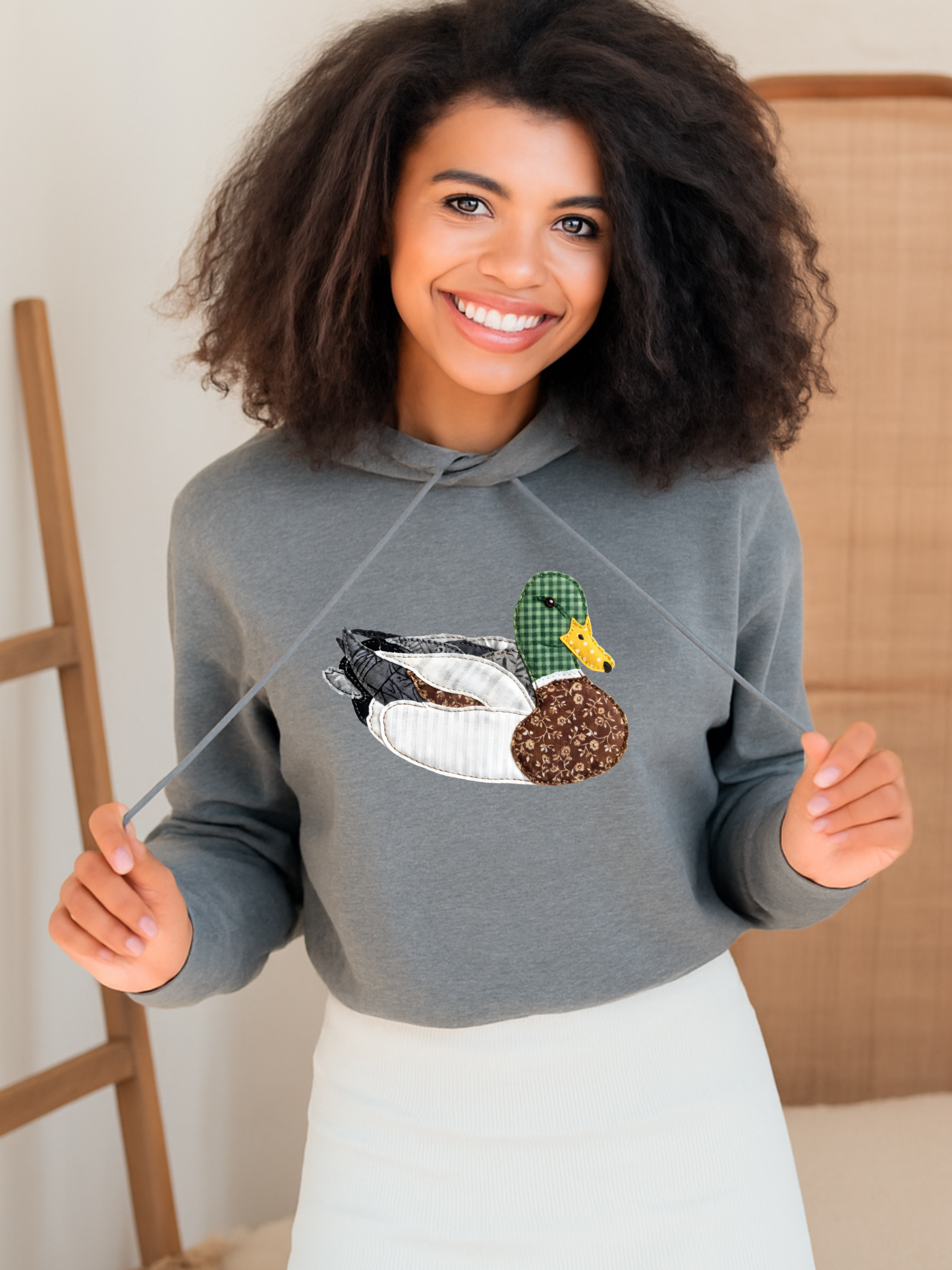 Patch Work Mallard Graphic