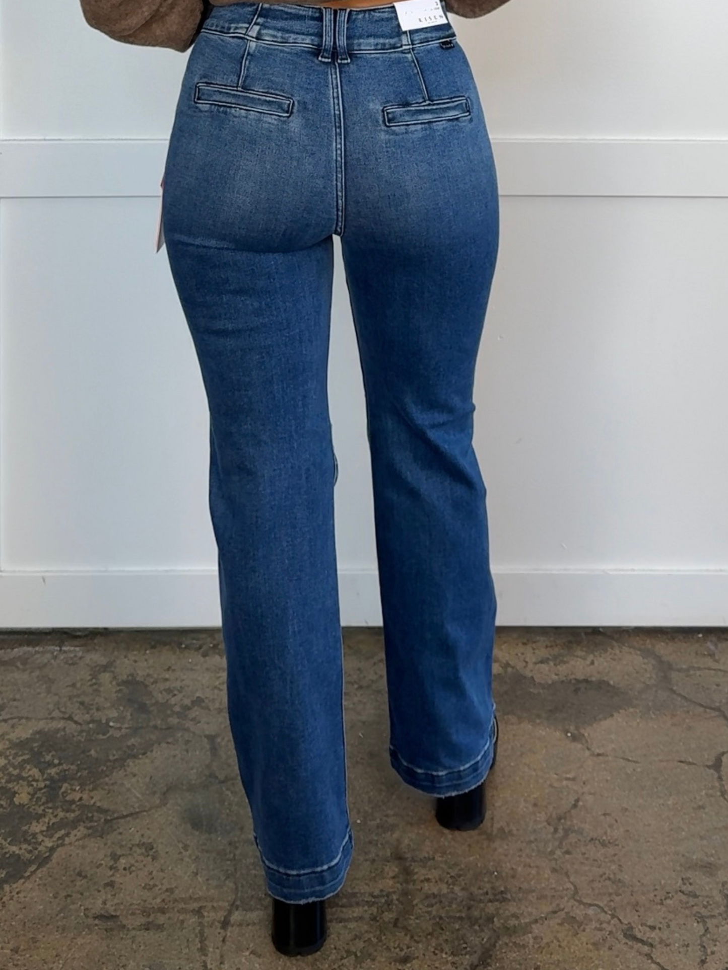 Brooklyn Risen Tummy Control High Rise Bootcut Jeans