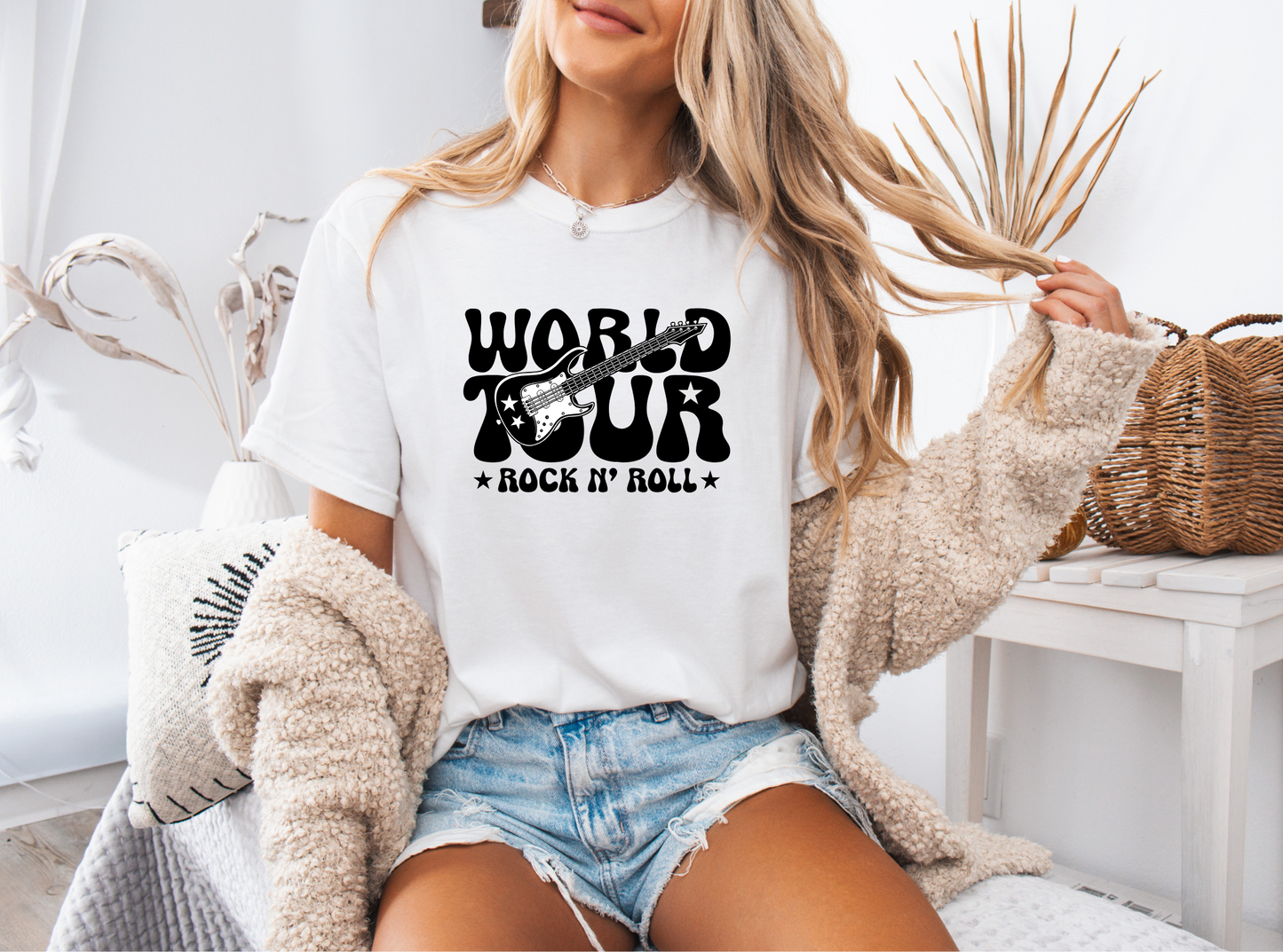 Rock N' Roll World Tour Graphic Tee