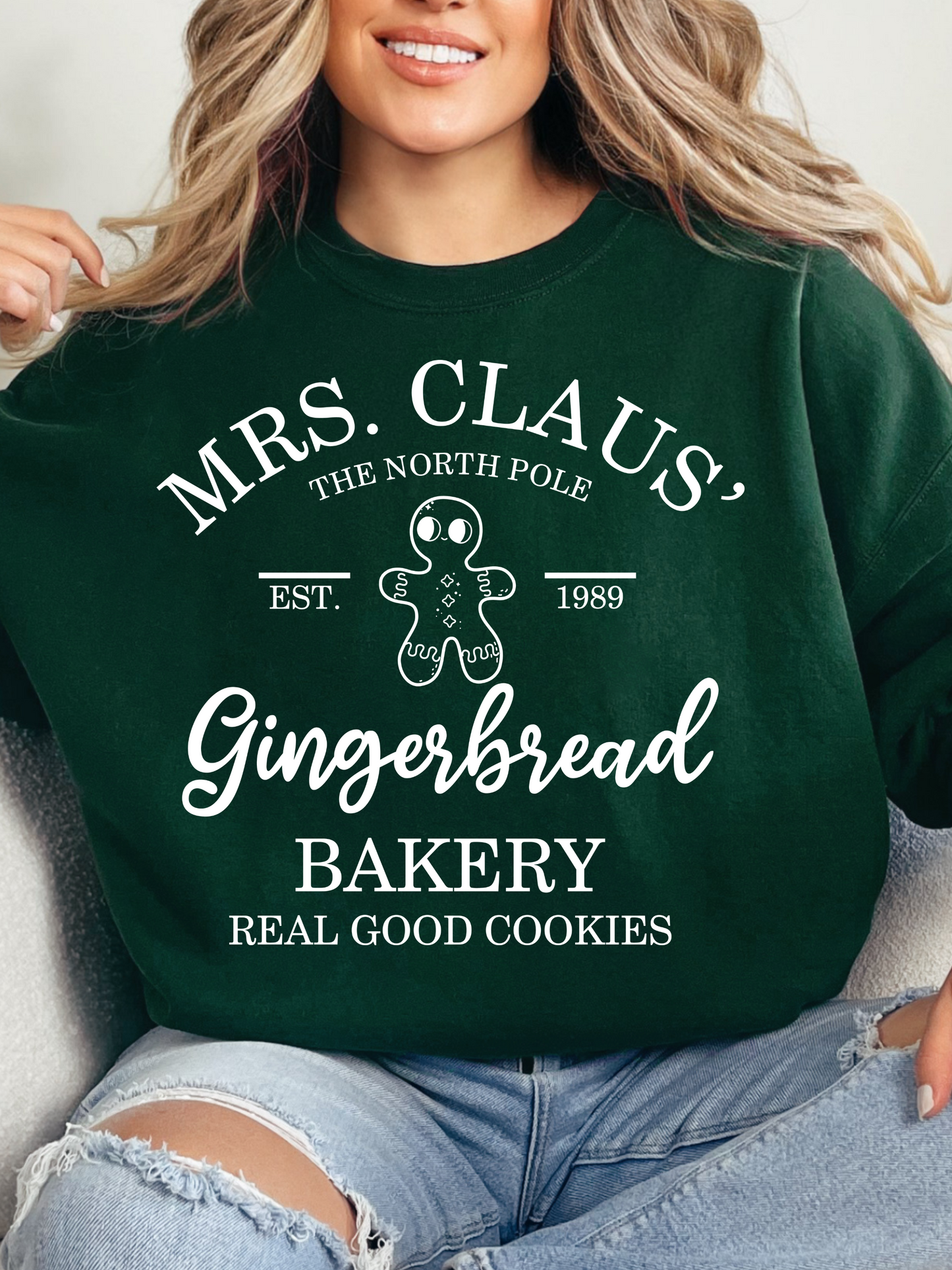 Mrs. Claus' Gingerbread Bakery Graphic