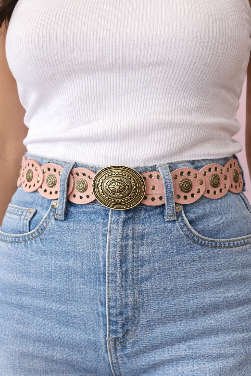 Desert Darling Oval Disc Belt