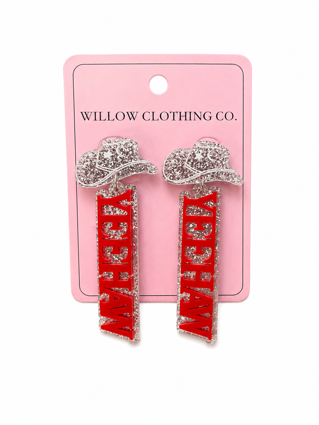 Yeehaw Cowgirl Drop Earings