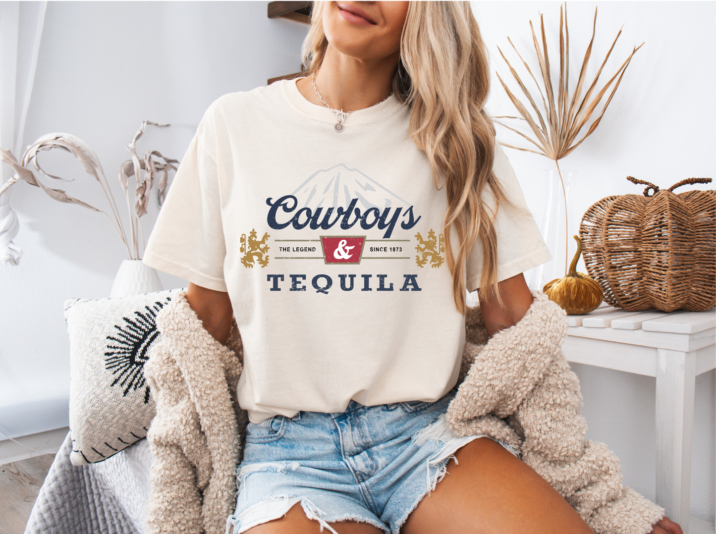 Cowboys and Tequila Graphic Tee
