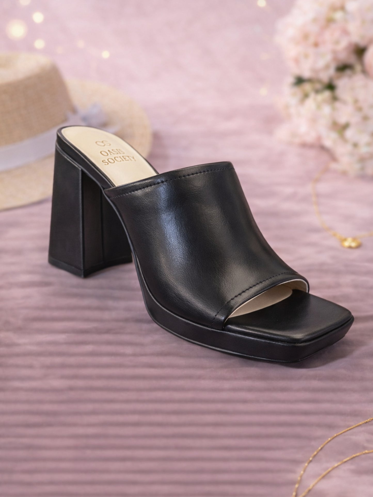 Vivienne Open Toe Heels