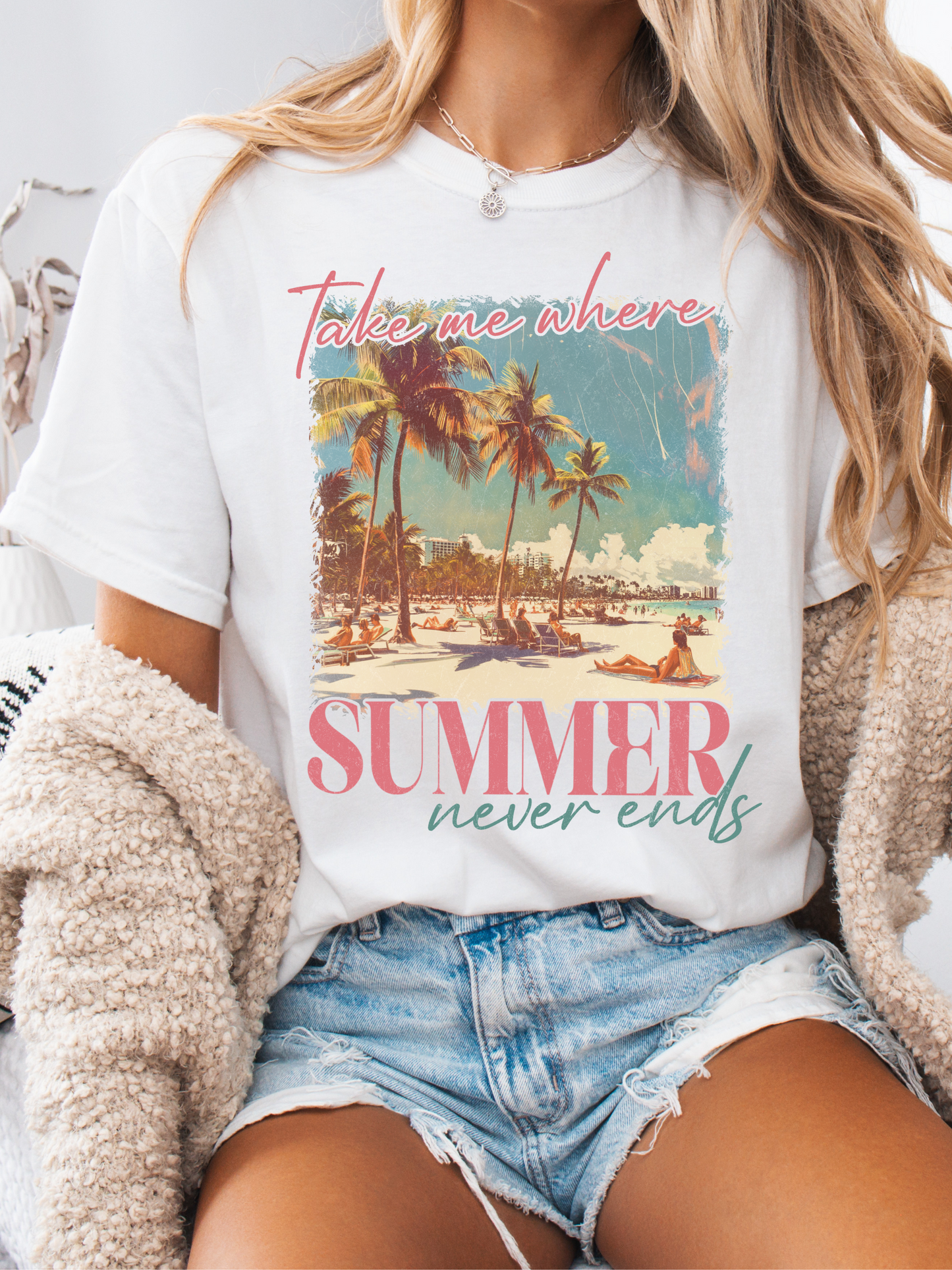 Take Me Where Summer Never Ends Graphic Tee