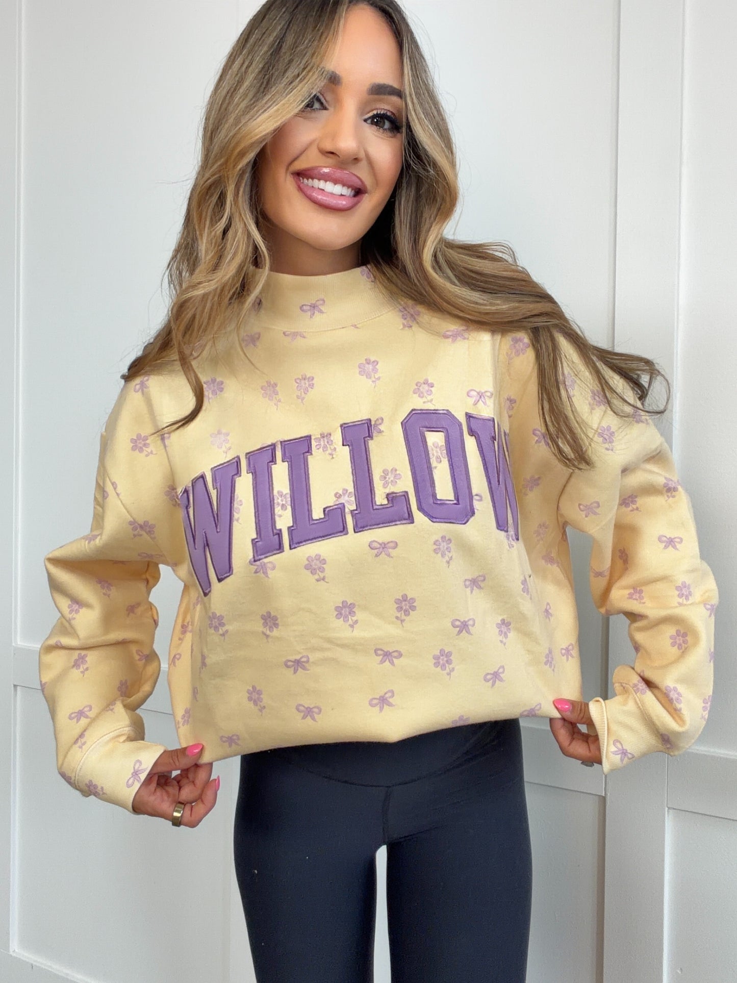 Tilly WILLOW Oversized Mockneck Crew