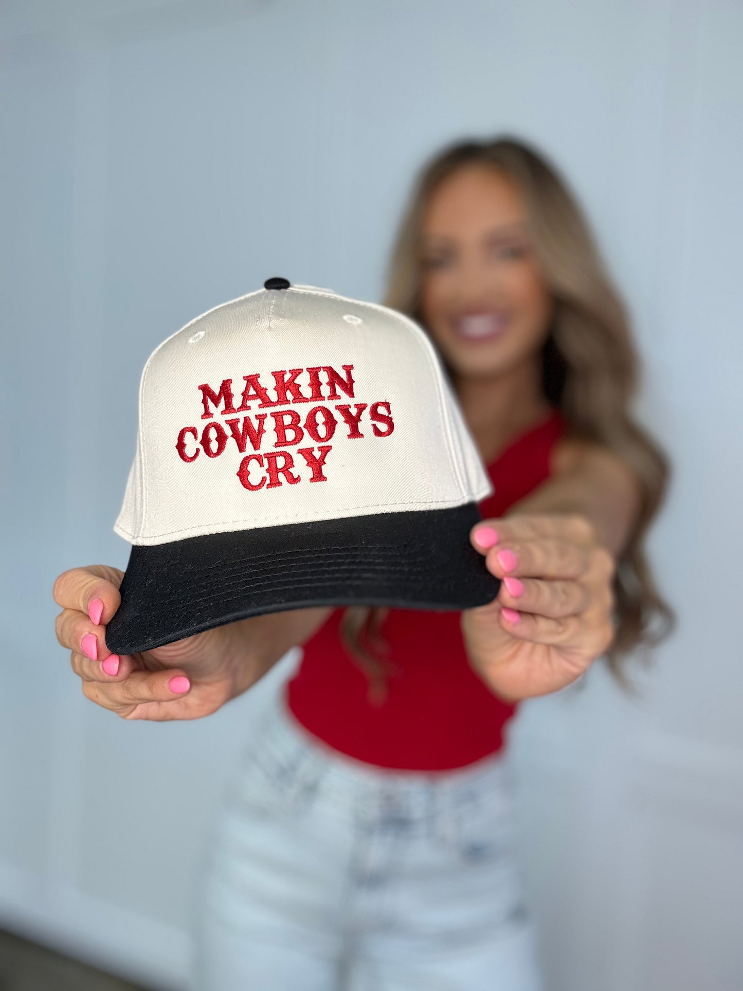 Make Cowboys Cry Trucker Hat