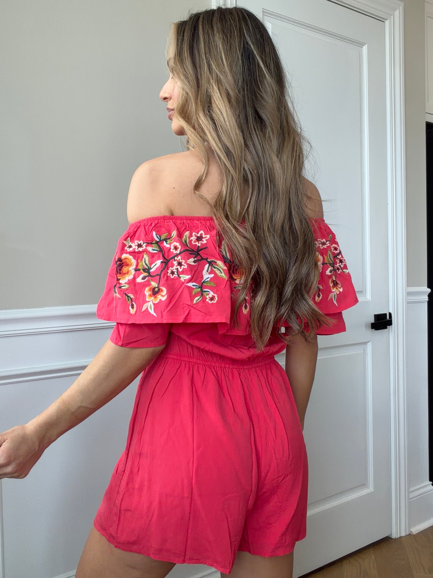 Wildflower Ruffle Romper