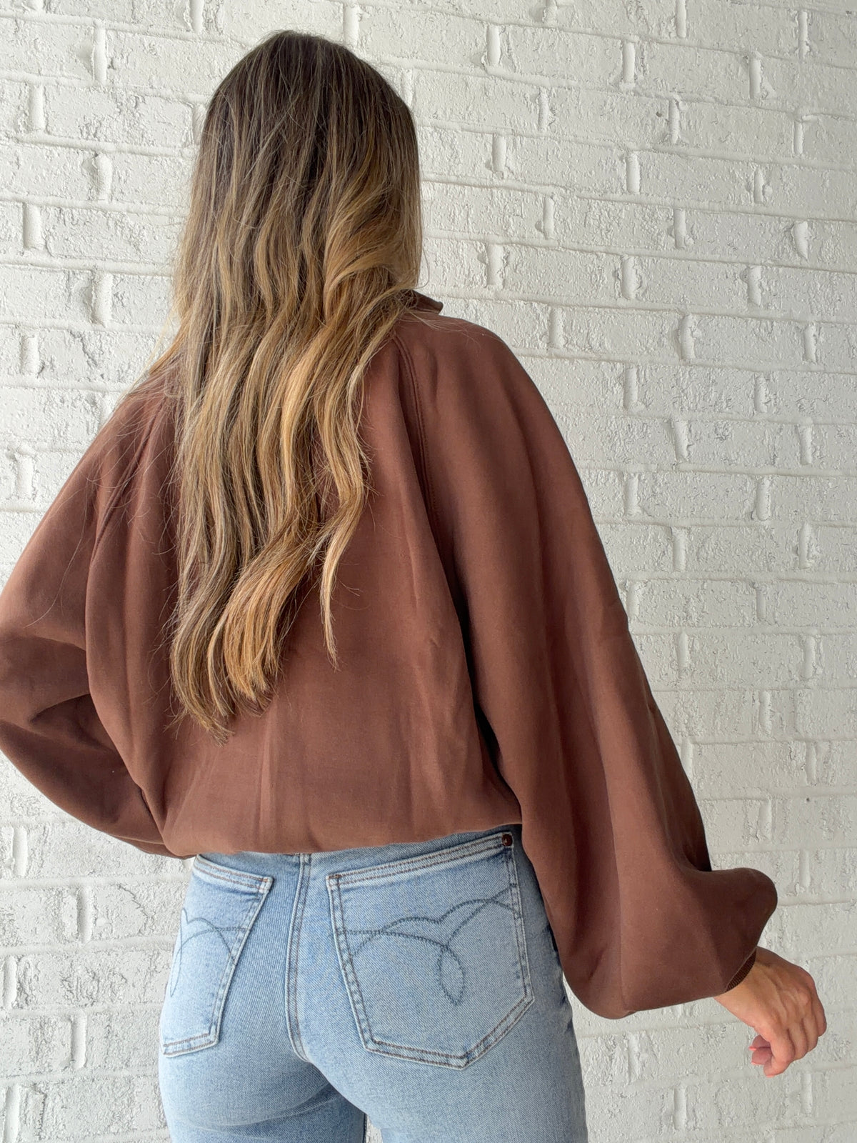 Piper Snap Button Collard Sweater