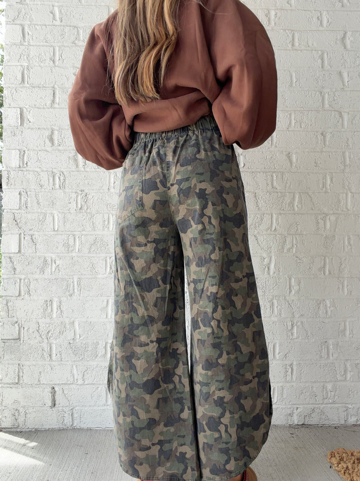 On The Loose Relaxed Wide Leg Jeans
