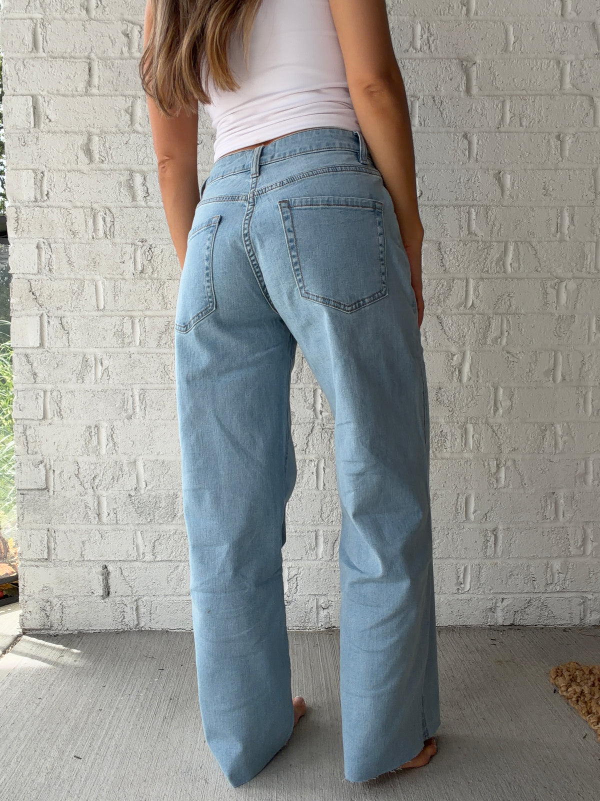 Palmer Tummy Control Straight Leg Jeans