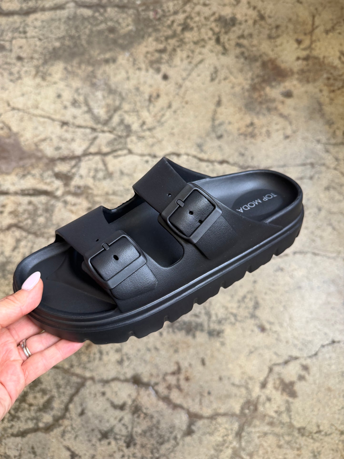 On The Edge Chunky Sandals