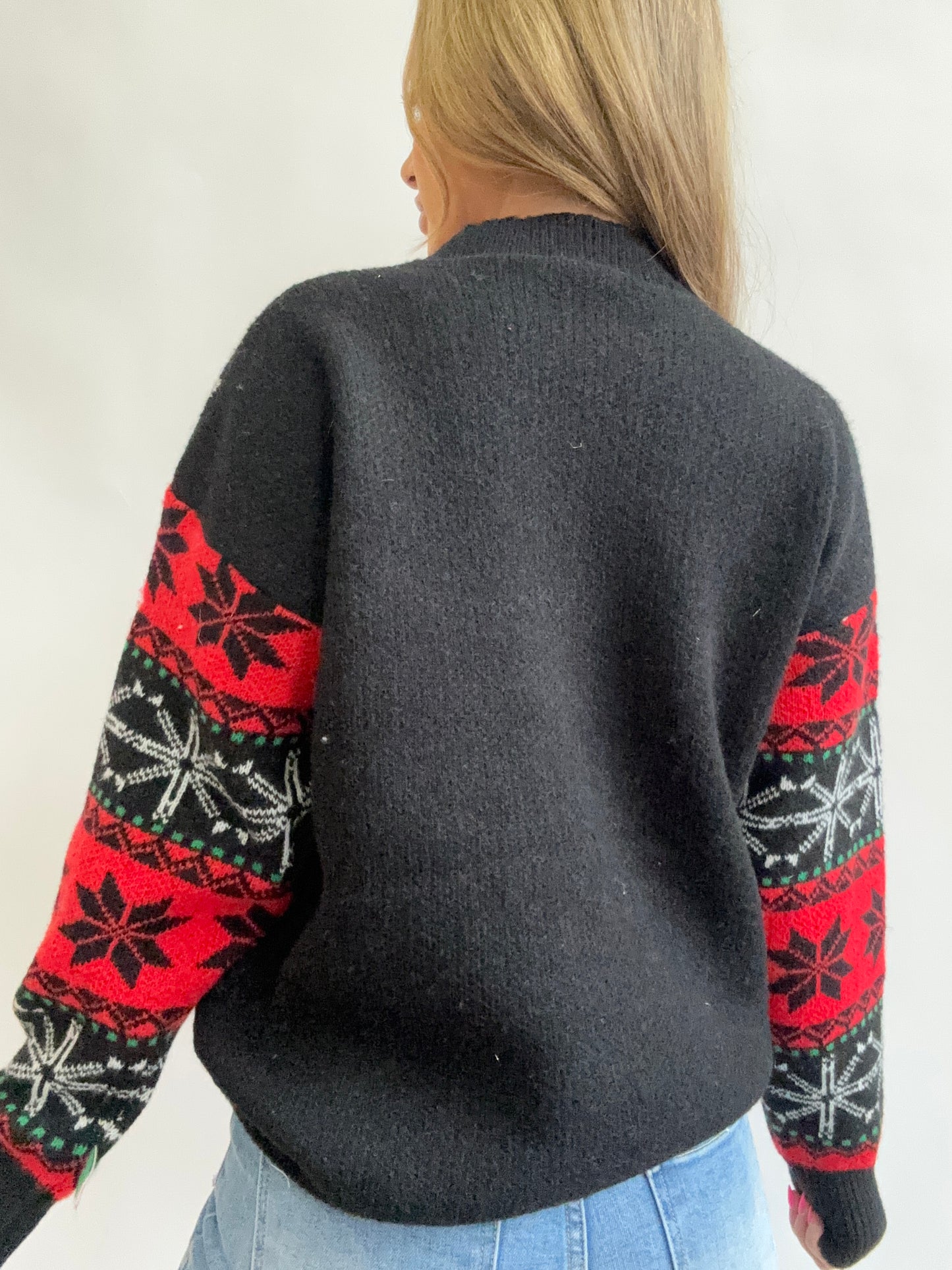 PREORDER: "Santa's Favorite" Mock Neck Long Sleeve Sweater