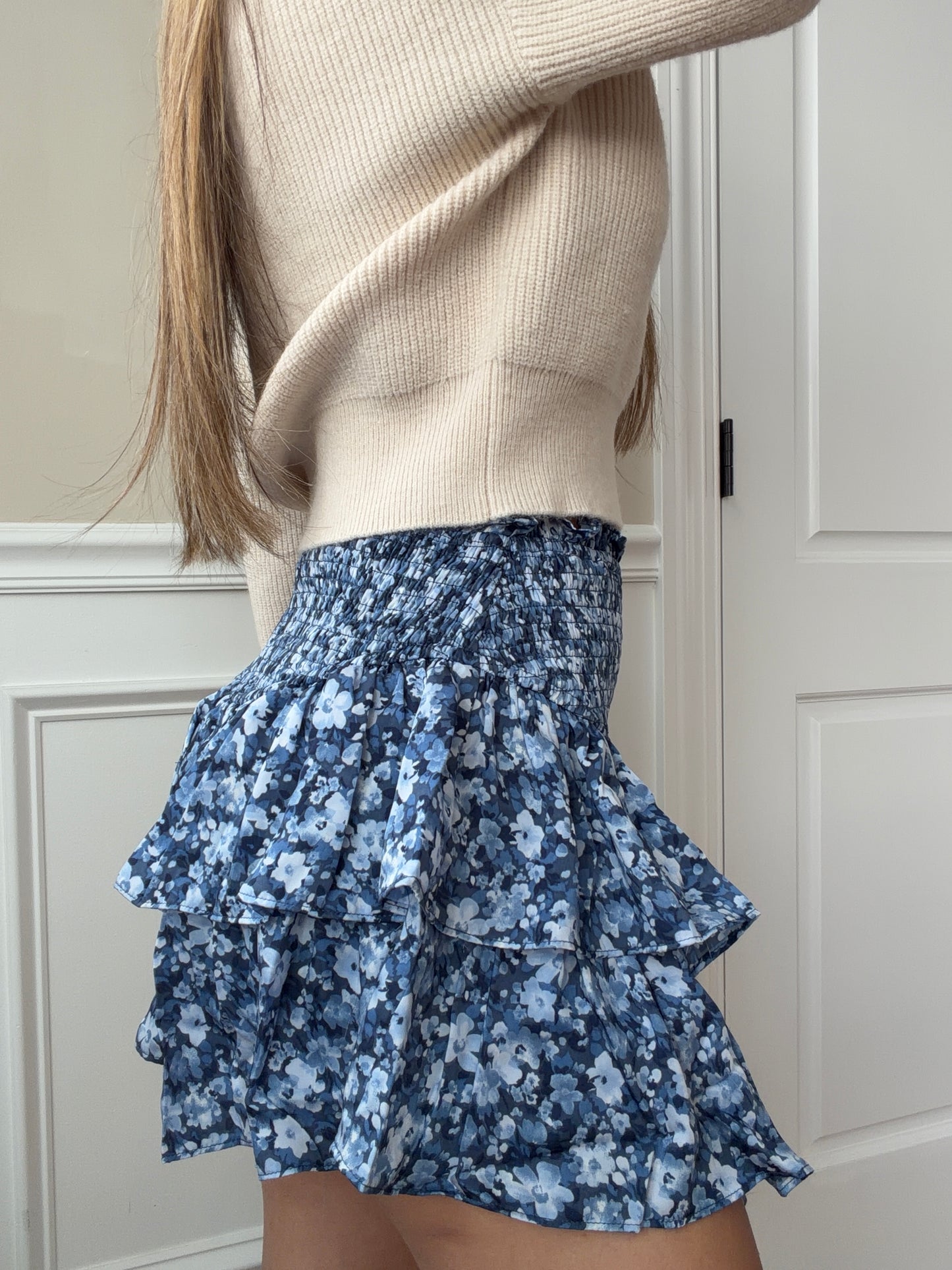 Bluebell Ruffled Mini Skirt