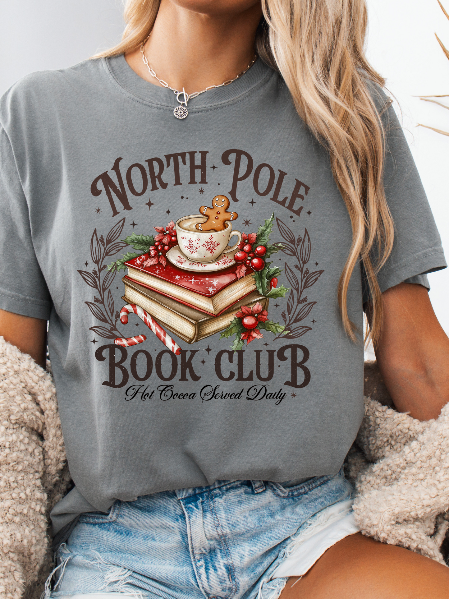 North Pole Book Club Graphic