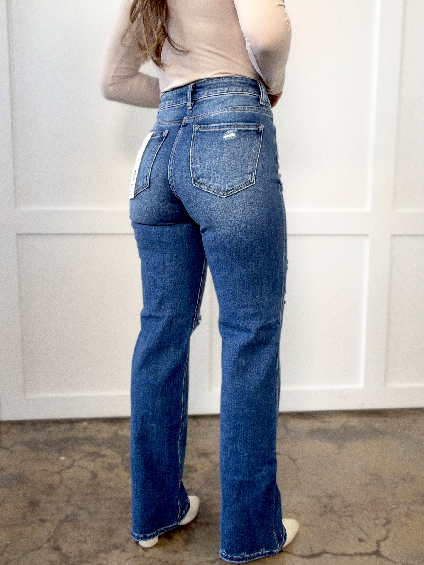 Jamie Tummy Control Straight Leg Jeans