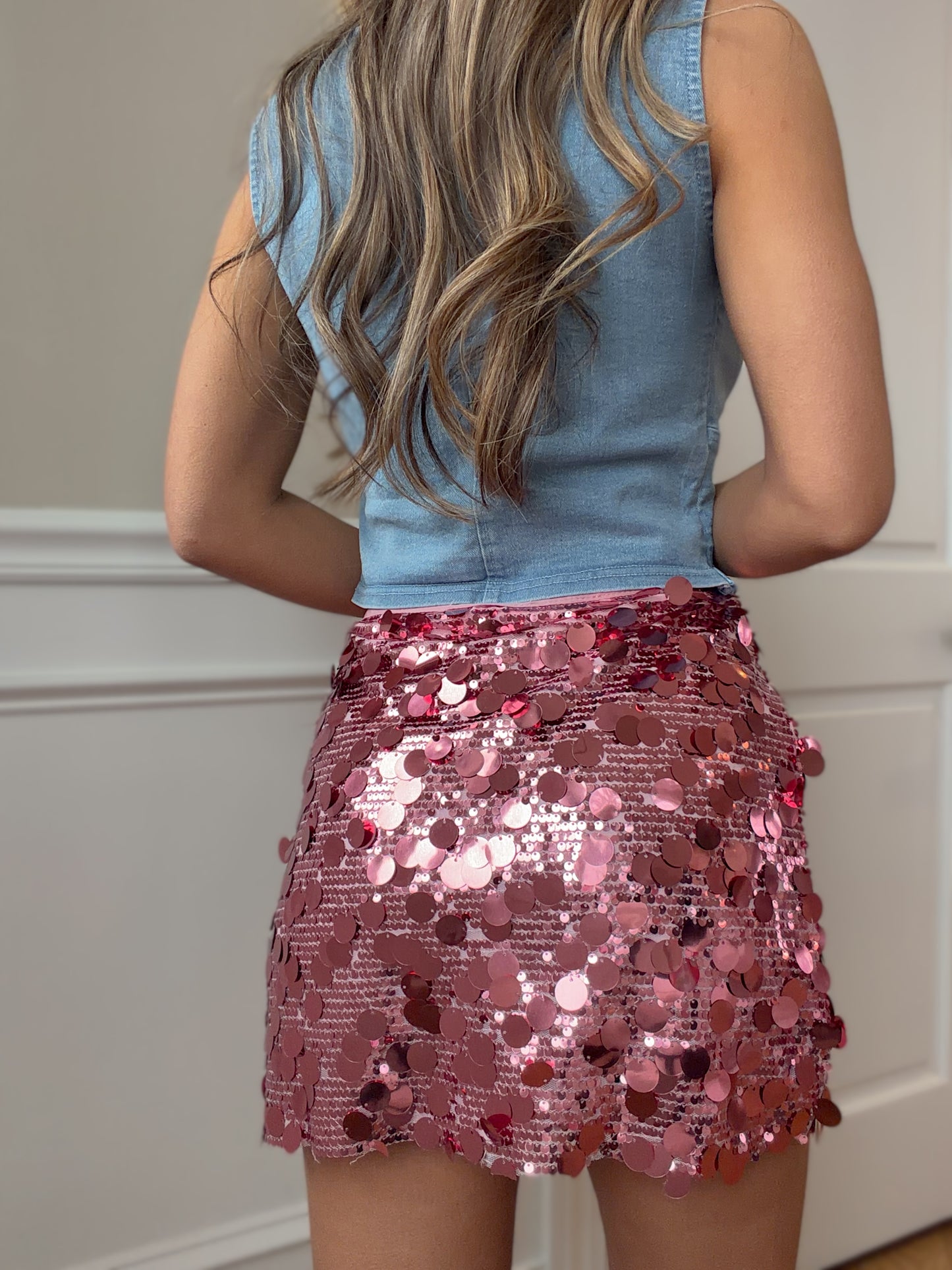 Best Of Both Worlds Sequin Skirt