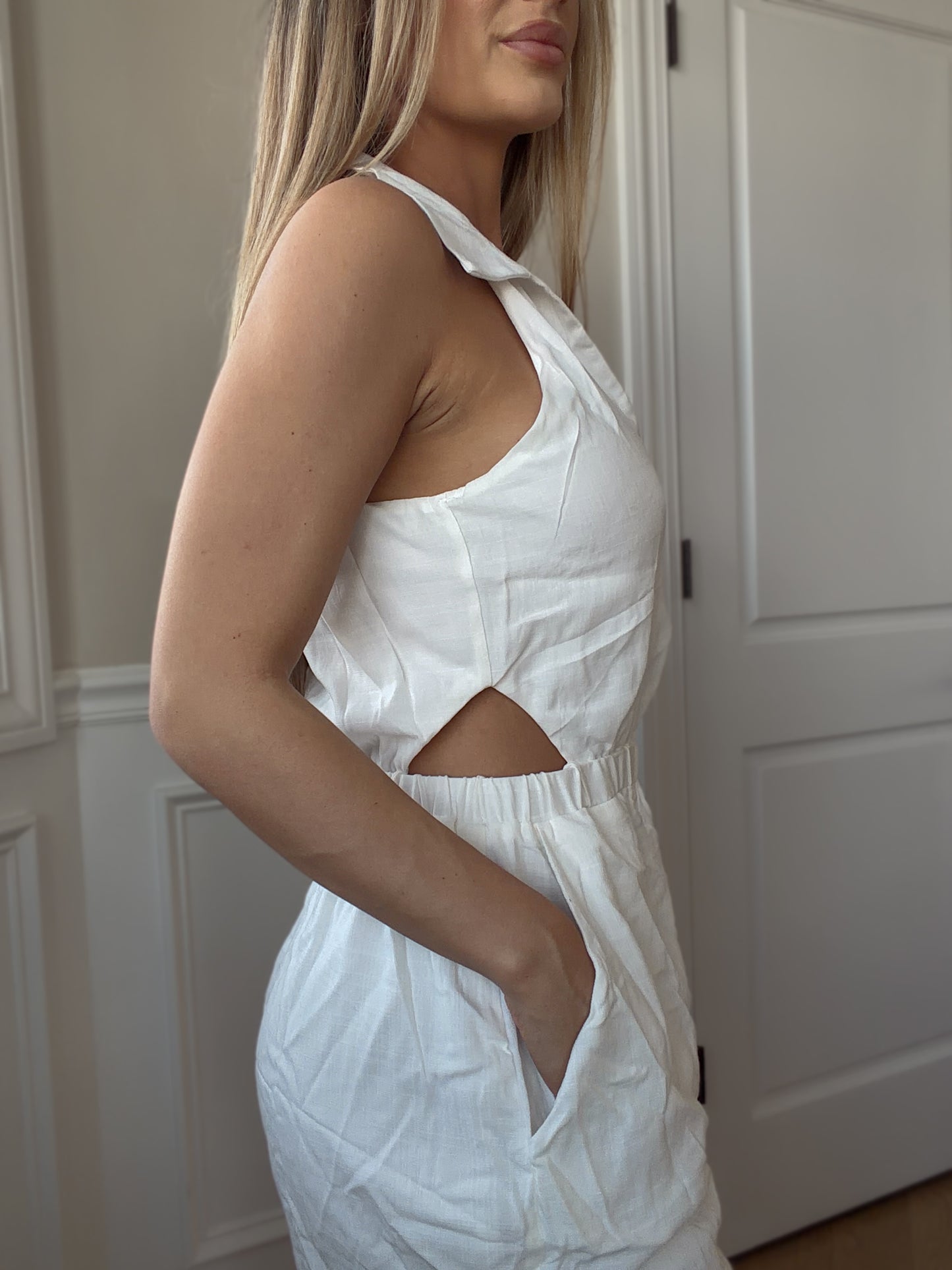 Business Causal Tank Top Romper