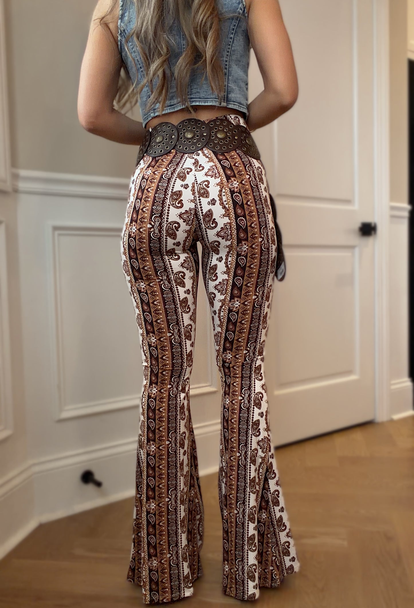 Rustic Flow Flared Pants