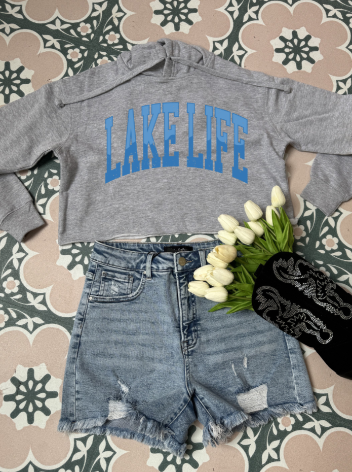 Lake Life Vibes Graphic