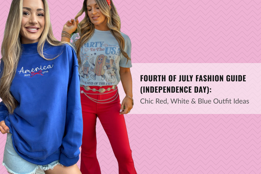 Fourth of July Fashion Guide (Independence Day): Chic Red, White &amp; Blue Outfit Ideas