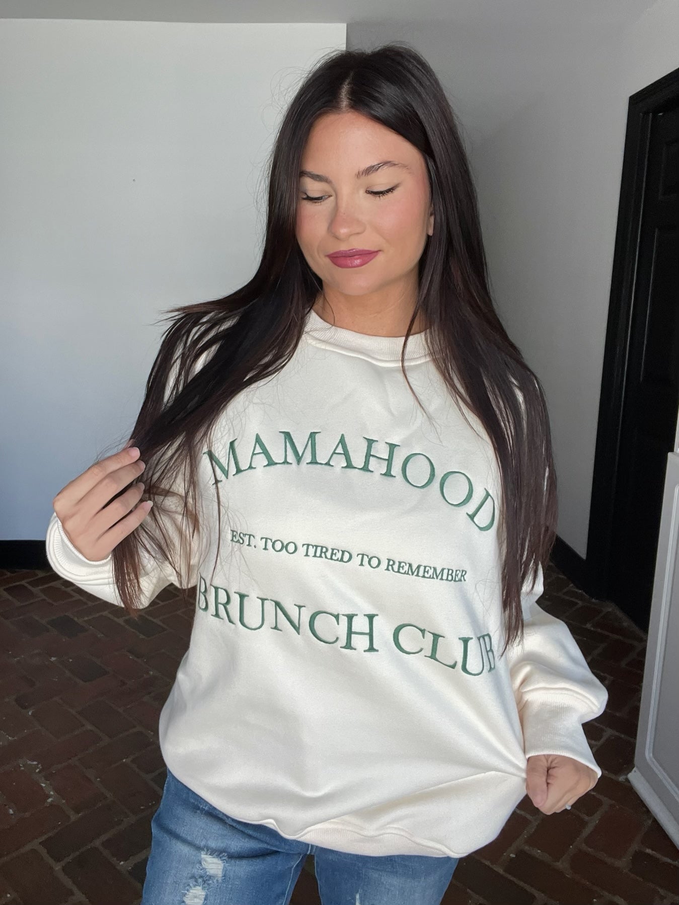 Mama Hood Brunch Club Sweatshirt
