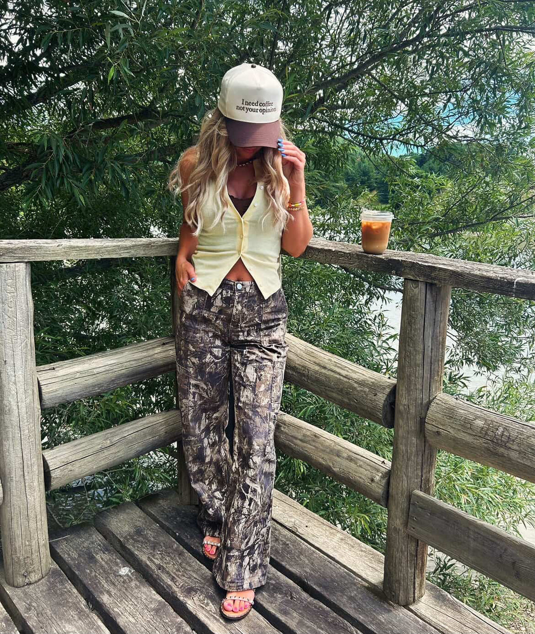 I Need Coffee, Not Your Opinion Trucker Hat