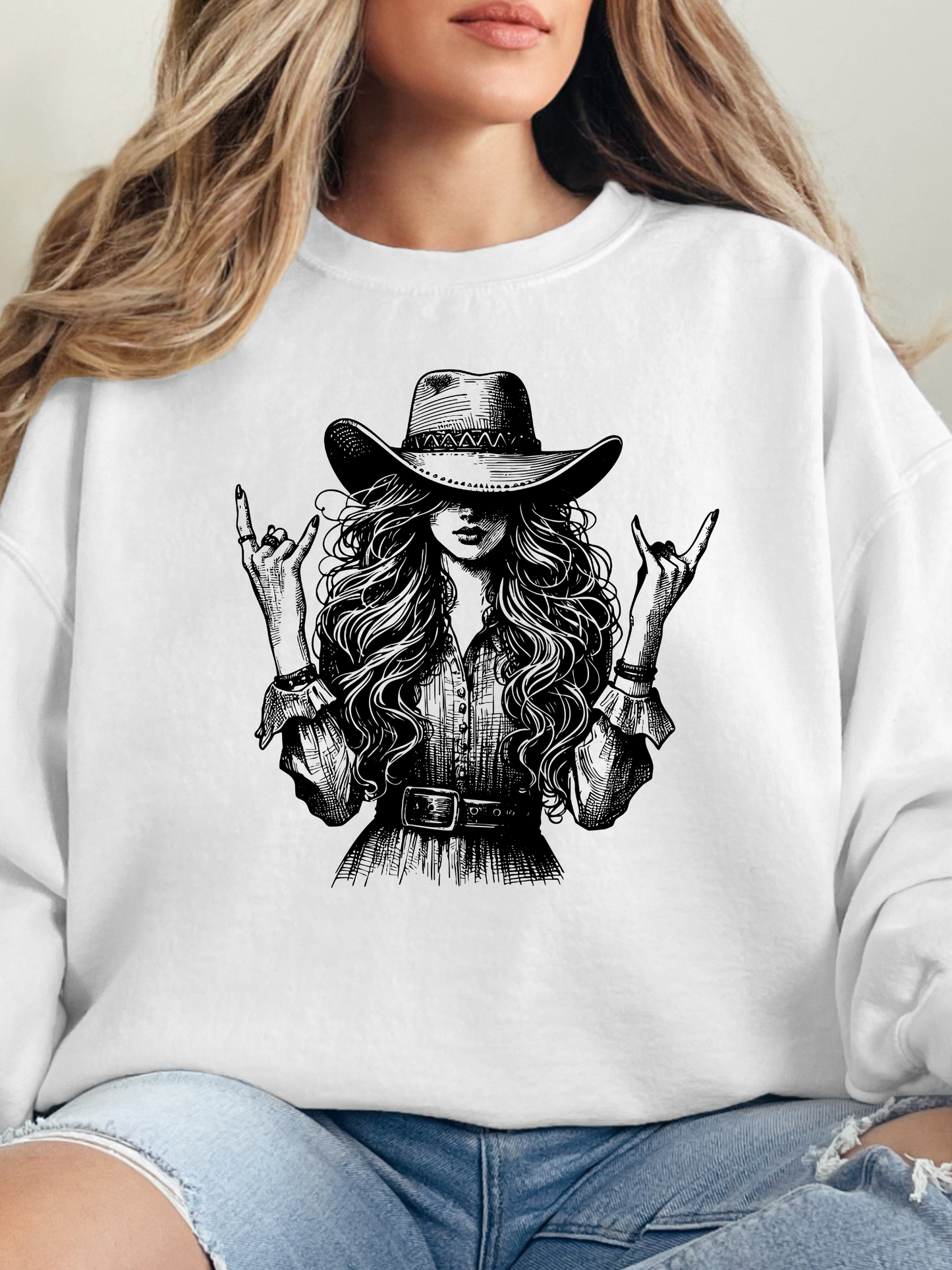 Lainey Cool Cowgirl Graphic