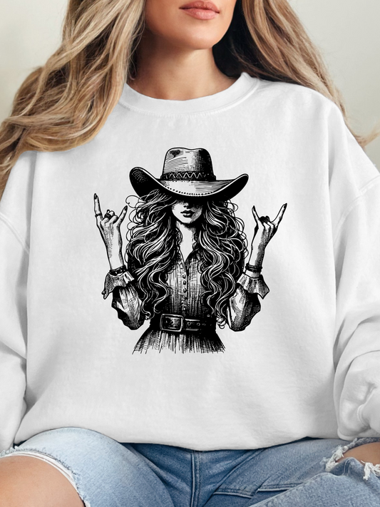 Lainey Cool Cowgirl Graphic