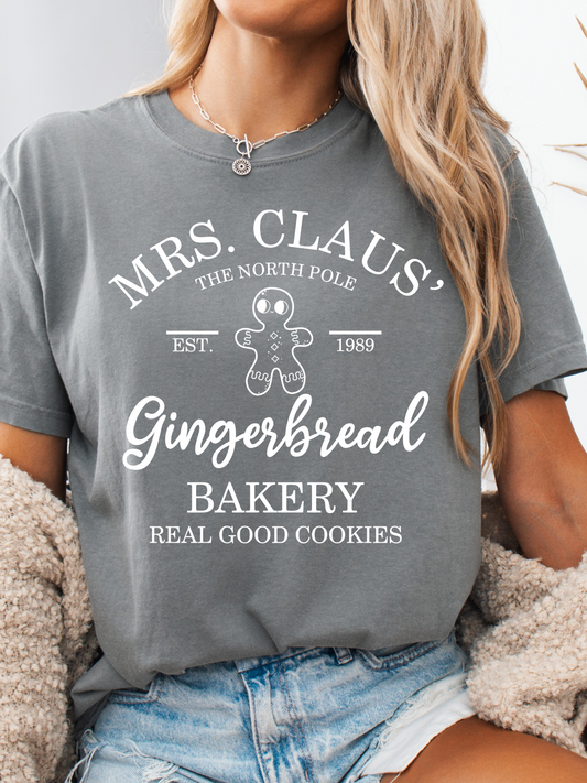 Mrs. Claus' Gingerbread Bakery Graphic