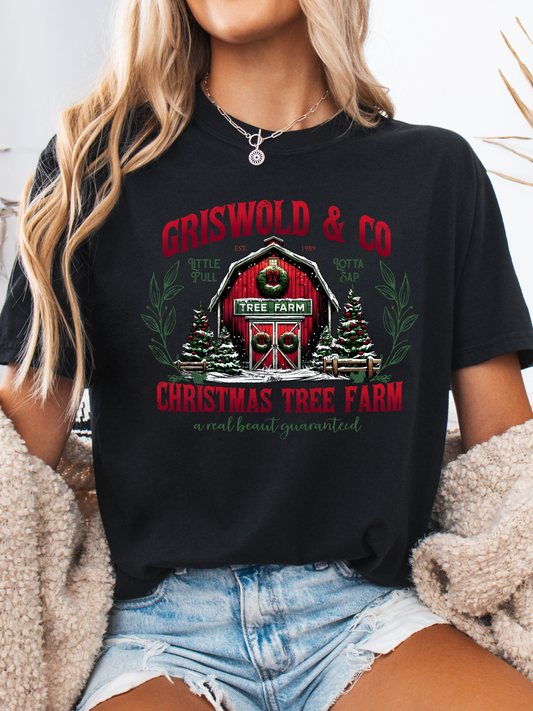 Gris & Co. Christmas Tree Farm Graphic