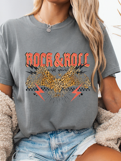 Rock & Roll Cheetah Graphic