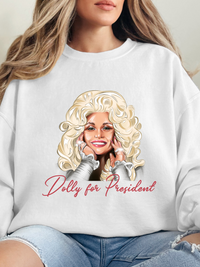 Dolly For President Graphic