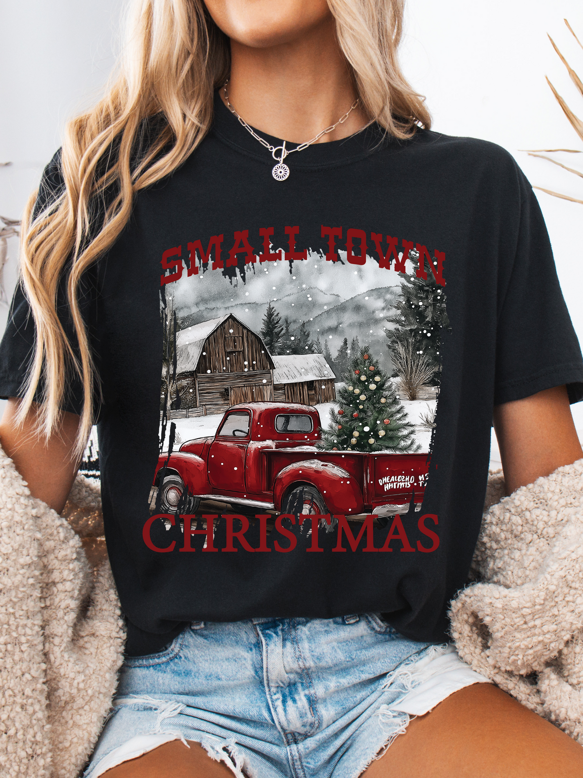 Small Town Christmas Graphic
