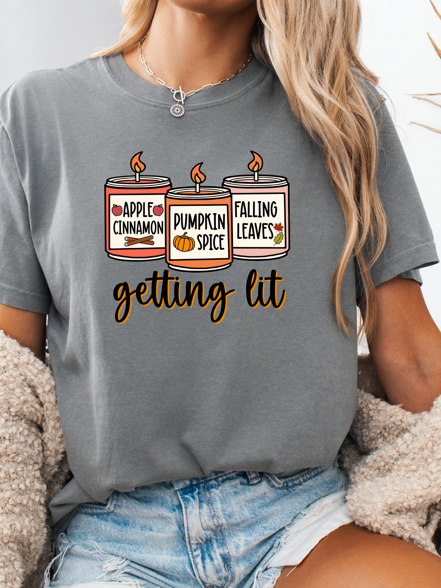 Getting Lit For Fall Graphic