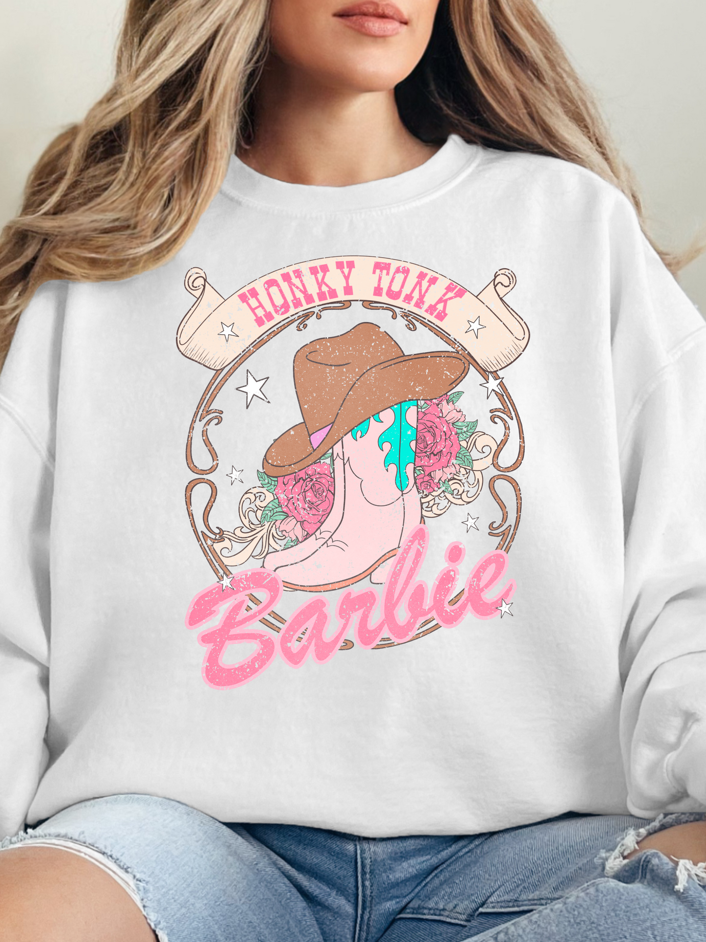 Honky Tonk Barbie Graphic