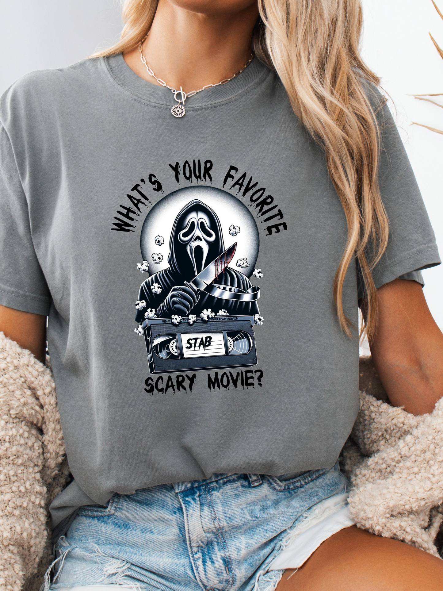 Favorite Scary Movie Graphic
