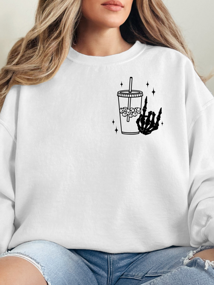 Fueled By Iced Coffee Graphic (Front & Back)