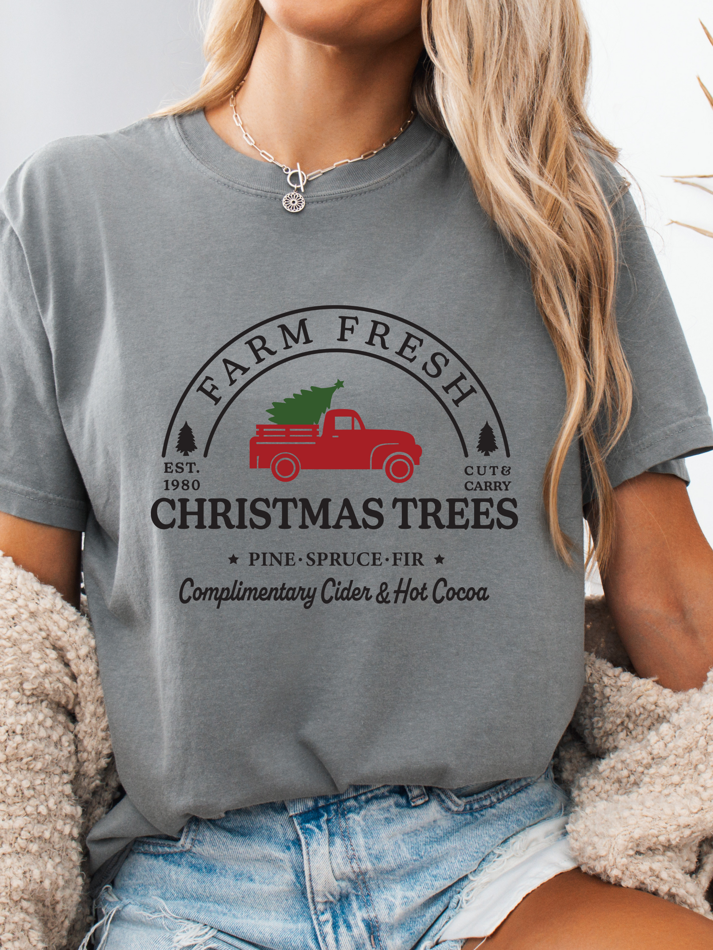 Farm Fresh Christmas Trees Graphics