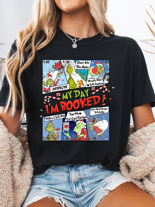 Booked and Busy XMAS Graphic