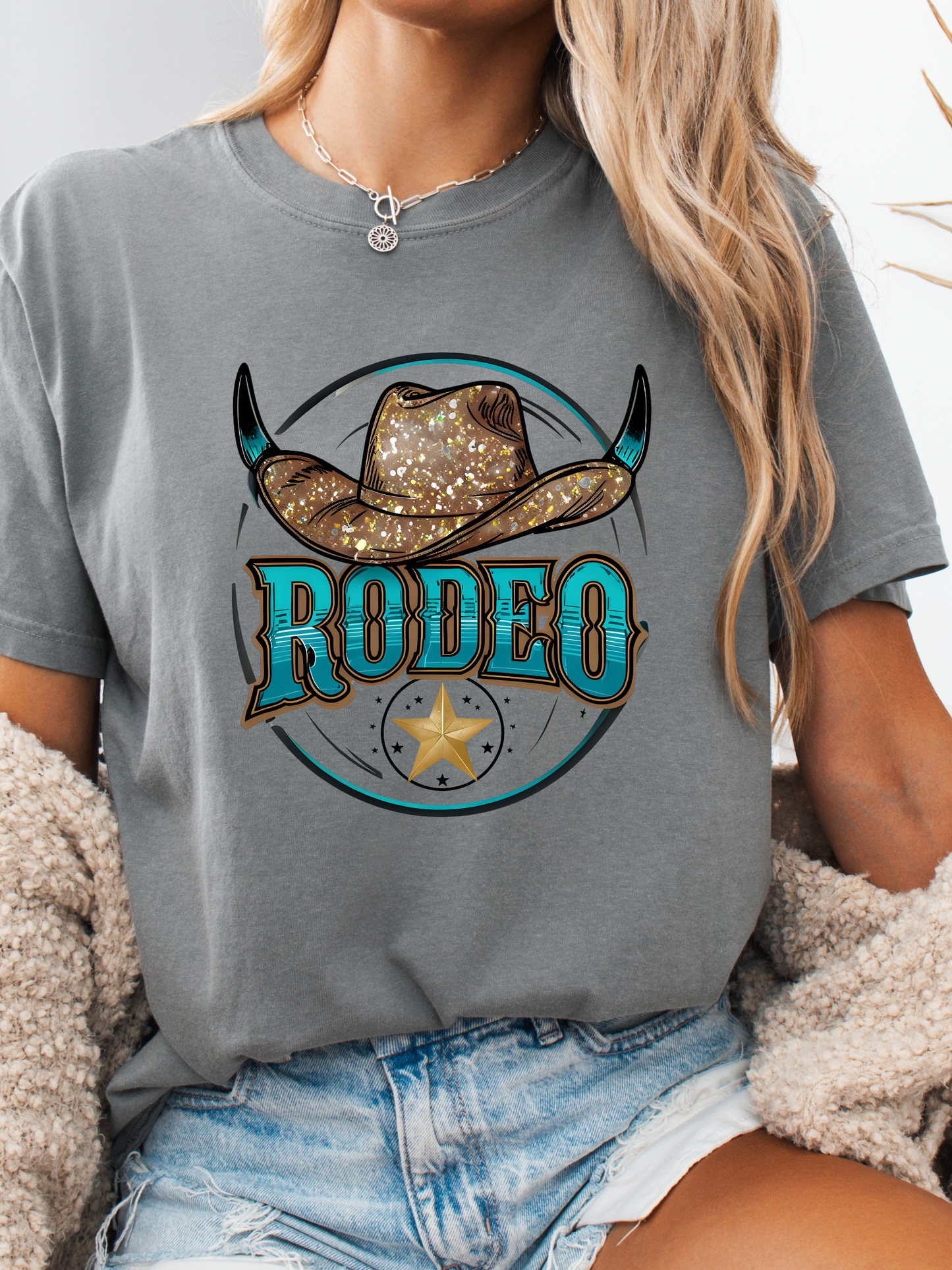 Turquoise Rodeo Club Graphic