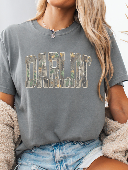Hello Darlin' Camo Graphic