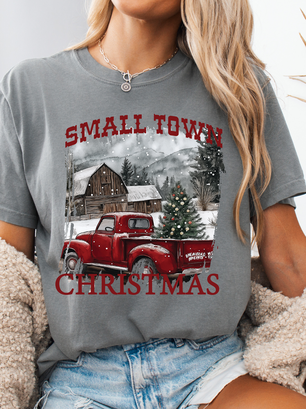 Small Town Christmas Graphic