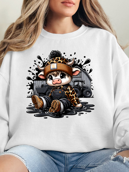 Work Hard, Moo Hard Graphic