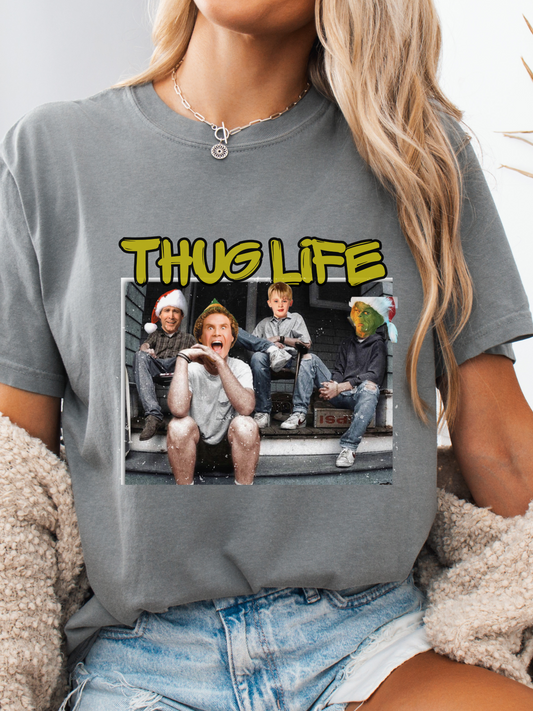 "Thug Life" Christmas Graphic